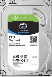 Kietasis diskas (HDD) Seagate SkyHawk, 3.5", 2 TB