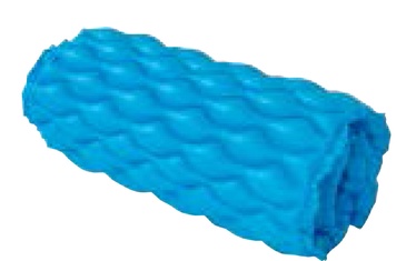 Piepūšams matracis Beco Float & Roll 155 x 77 cm, daudzkrāsaina, 155 cm x 77 cm