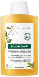 Šampoon Klorane Polysianes Monoi & Tamanu Bio, 200 ml