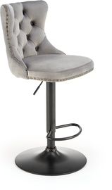 Барный стул H117, серый, 52 см x 47 см x 96 - 118 см