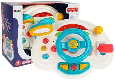 Interaktyvus žaislas Lean Toys Baby Steering Wheel LT8491, 22 cm