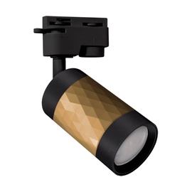 Lampa griesti un sienas Strühm Piano, GU10, zelta/melna