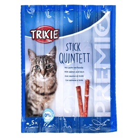 Лакомство для кошек Trixie Premio Sticks Salmon & Trout, лосось/форель, 0.05 кг, 5 шт.