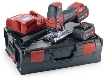 Bezvadu finierzāģis FLEX JS 18.0-EC/5.0 Set, 18 V