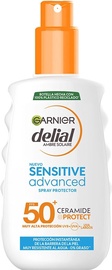 Apsaugininis purškiklis nuo saulės Garnier Delial Sensitive Advanced SPF50+, 150 ml