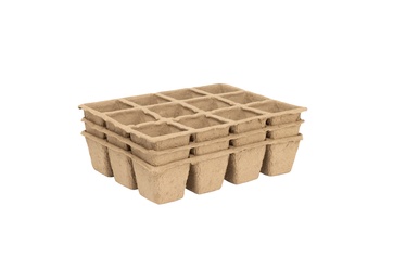 Sēklu diedžešanas trauka vāks Garden Center 725004-12, 21 cm x 17 cm x 5 cm, 3 gab.