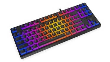 Клавиатура Krux Atax Pro Atax PRO RGB Pudding Outemu Black EN, черный