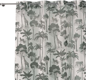 Дневные шторы Douceur Imprime Top Manapany, зеленый, 140 см x 240 см