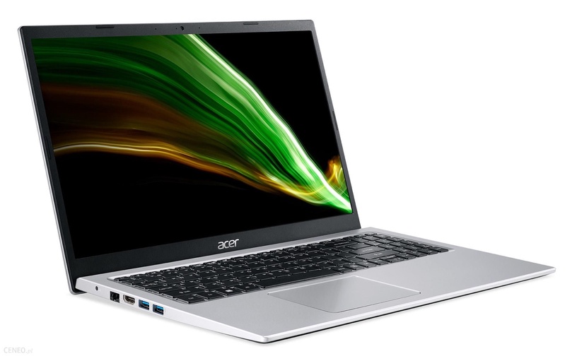 Sülearvuti Acer Aspire 3 NX.AD0EP.00R PL, Intel Core i3-1115G4, 8 GB, 512 GB, 17.3 ", Intel UHD Graphics, hõbe