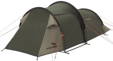 Divvietīga telts Easy Camp Magnetar 200 120414, pelēka/olīvzaļa