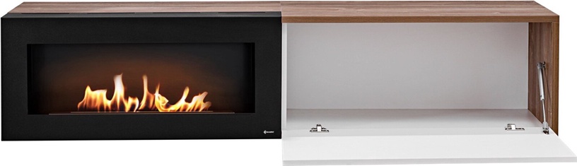 TV-laud ASM Dallas B, valge/tamm, 180 cm x 40 cm x 40 cm