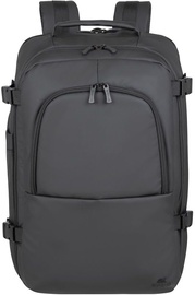 Nešiojamų kompiuterių krepšys Rivacase ECO Travel Laptop Backpack, juoda, 17.3"