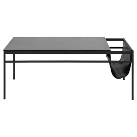 Kafijas galdiņš Actona Atalaya 61469, melna, 580 mm x 1150 mm x 450 mm