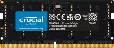 Operatīvā atmiņa (RAM) Crucial CT32G52C42S5, DDR5 (SO-DIMM), 32 GB, 5200 MHz