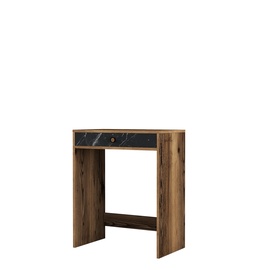 Kosmetinis staliukas Kalune Design Lizbon, rudas/juodas/riešuto, 84.7 cm x 70 cm x 40 cm