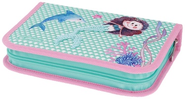 Пенал Herlitz Mermaid, синий