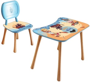 Lastetoa komplekt Kalune Design PSTE01-CHR-SET, helesinine/puu