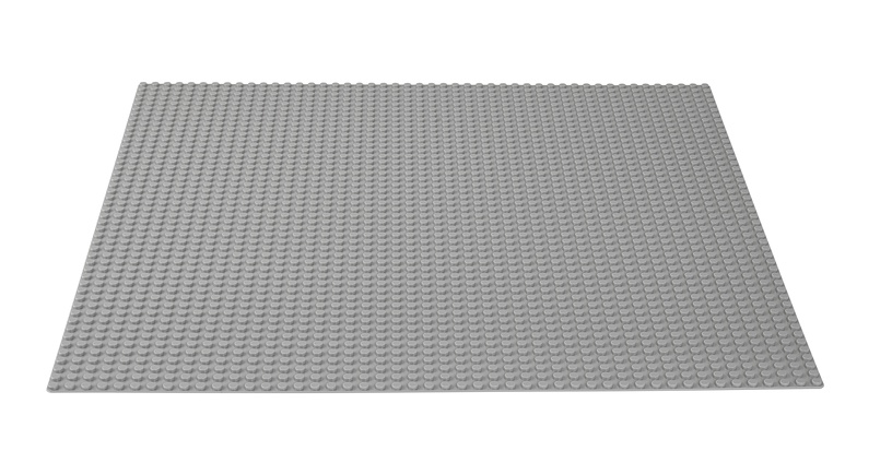 Piederumi LEGO Classic Pelēka būvpamatne 10701