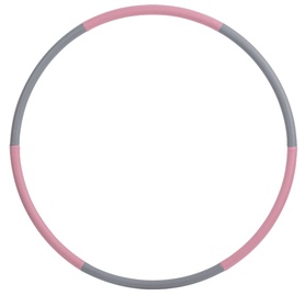 Гимнастический обруч Schildkrot Fitness Fitness-Hoop, 900 мм, 0.8 кг, розовый/серый