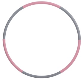 Гимнастический обруч Schildkrot Fitness Fitness-Hoop, 900 мм, 0.8 кг, розовый/серый