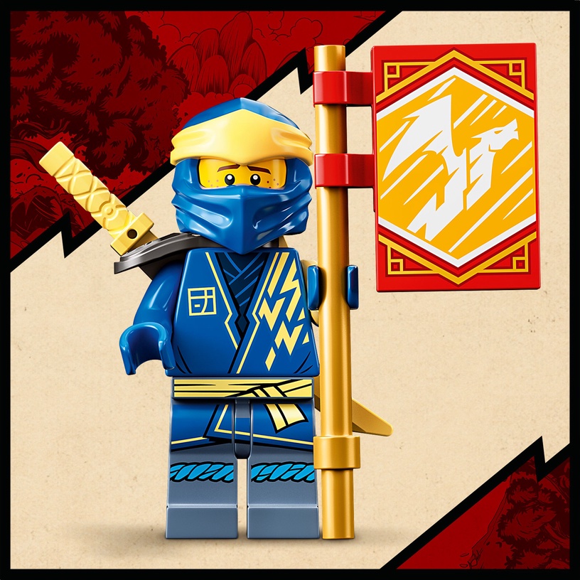 Konstruktors LEGO® NINJAGO® Jay pērkona pūķis EVO 71760, 140 gab.
