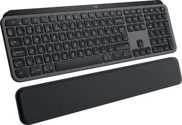 Клавиатура Logitech MX Keys S Plus Английский (US), черный, беспроводная