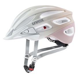 Шлемы велосипедиста для женщин Uvex True CC, песочный/светло-розовый, 52-56 см