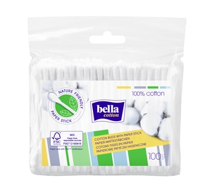 Vatipulgad Bella Cotton Nature Friendly, 100 tk