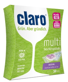 Таблетки для посудомоечной машины Claro multi, 50 шт.