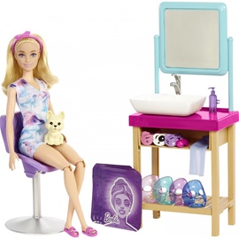 Lelle Mattel Barbie Sparkle Mask Day Spa HCM82, 29 cm