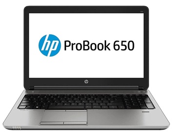 Sülearvuti HP ProBook 650 G1 AB1427, Intel® Core™ i5-4210M, uuendatud arvutid, 4 GB, 120 GB, 15.6 "