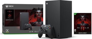 Spēļu konsole Microsoft XBOX Series X + Diablo IV, HDMI / 3 x USB, 1 TB