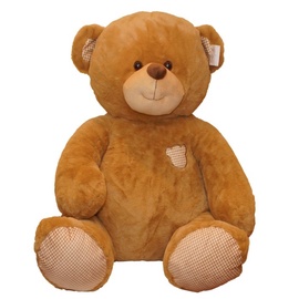 Mīkstā rotaļlieta Tulilo Oktawian Teddy Bear, brūna, 75 cm