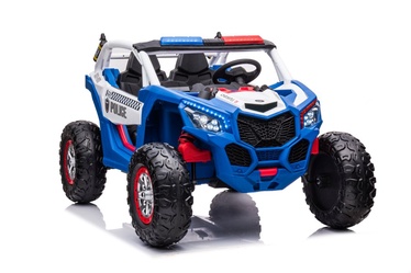 Bezvadu automašīna Lean Toys Buggy XB-2118, zila/balta/sarkana