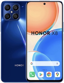 Mobilais telefons Honor X8, zila, 6GB/128GB