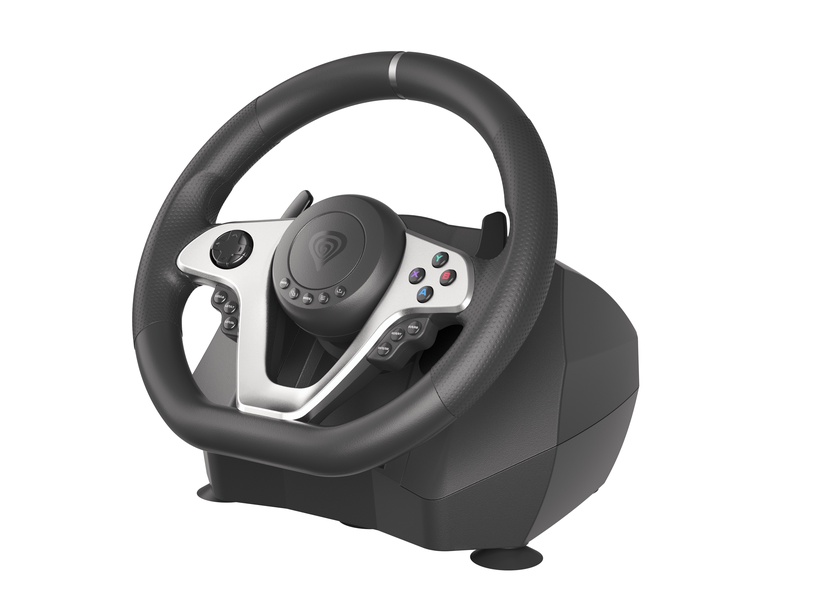 Игровой руль Genesis Seaborg 400, серебристый/черный
