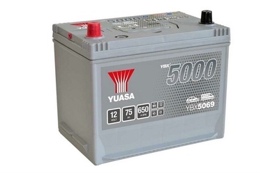 Аккумулятор Yuasa YBX5069, 12 В, 75 Ач, 650 а