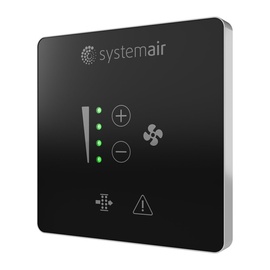 Talvadības pultis Systemair SAVE HMI LIGHT Black