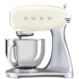 Mikser Smeg Retro SMF02CREU, hõbe/beež