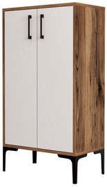 Jalatsikapp Kalune Design Prag 845HCT4108, valge, 35 cm x 60 cm x 111 cm