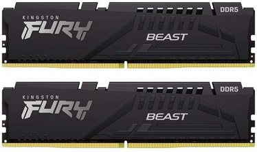 Оперативная память (RAM) Kingston Fury Beast, DDR5, 32 GB, 6000 MHz