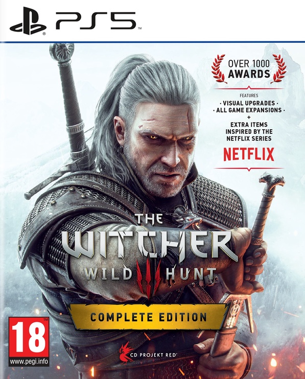 PlayStation 5 (PS5) mäng CD Projekt Red The Witcher 3: Wild Hunt Complete Edition