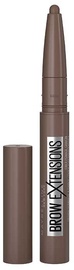 Uzacu zīmulis Maybelline Brow Extensions Deep Brown, 0.4 g