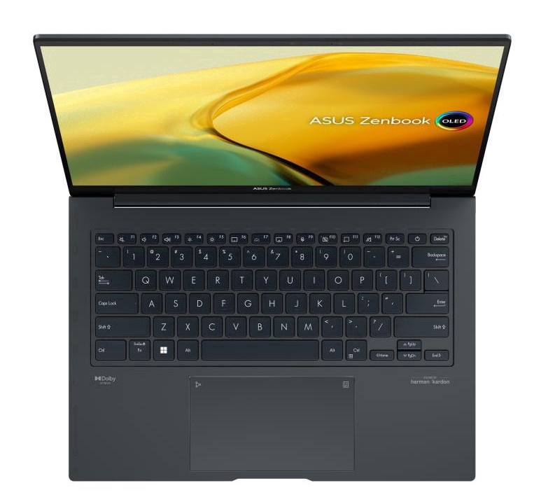 Sülearvuti Asus ZenBook 14 OLED UM3402YA-KM774W, AMD Ryzen™ 5 7430U, 16 GB, 512 GB, 14 ", AMD Graphics, must, en