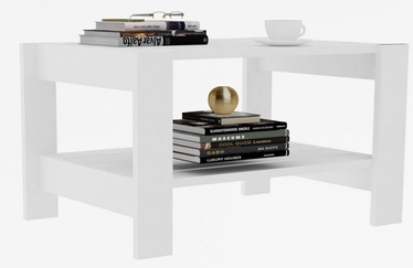Журнальный столик Kalune Design Herb, белый, 50 см x 69.8 см x 40 см