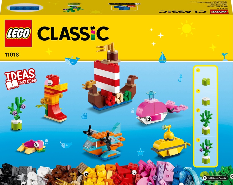 Konstruktor LEGO® Classic Loomingulised ookeanilõbustused 11018
