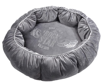 Кровать для животных Douceur Rock Star, серый, 580 мм x 580 мм