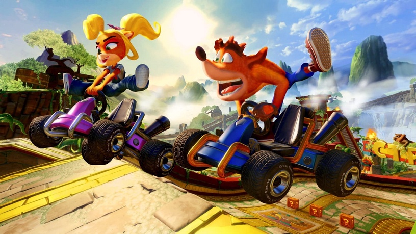 PlayStation 4 (PS4) mäng Sony Crash team racing Nitro-fueled