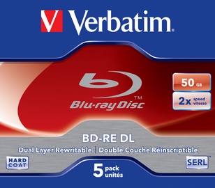 Накопитель данных Verbatim, 50 GB, 5шт.