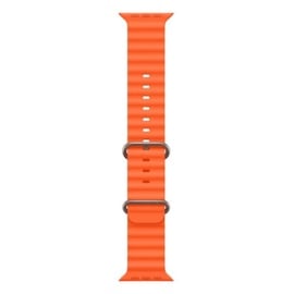 iWear S1 Рифленый мягкого силикона 20mm ремешок для Apple Watch 49mm / 45mm / 44mm / 42mm Оранжевый